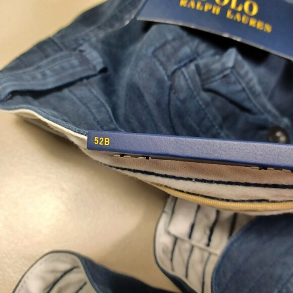 POLO Ralph Lauren mens solid navy flap chino cargo shorts 52B BIG NWT - Picture 4 of 9